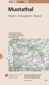undefined, Landeskarte der Schweiz Muotathal, Swisstopo 1 : 25 000 Muotathal