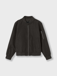 Name It, Name It Outdoorjacke »NKNMONSTER BOMBER JACKET NOOS«, College-Jacke NKNMONSTER BOMBER in black