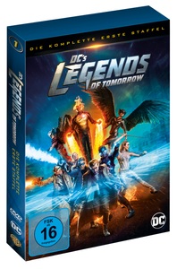 undefined, DC's Legends of Tomorrow. Staffel.1, 4 DVDs, DCS LEGENDS OF TOMORROW: STAFFEL 1