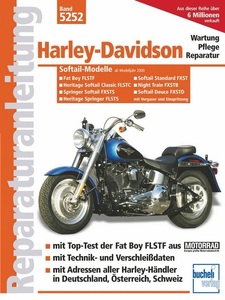 undefined, Harley-Davidson Softail-Modelle, ab Modelljahr 2000, Harley-Davidson Softail-Modelle / Modelljahre 2000 bis 2004 .: Fat Boy FLSTF, Heritage Softail Clas