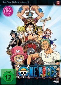 undefined, One Piece - TV Serie. Box.8, 6 DVDs, One Piece TV-Serie - Box 8