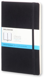 undefined, Moleskine Notizbuch, Large Size, Punktraster, schwarz