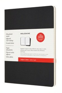 undefined, Moleskine Cahier Studien XL, 2er Set, Liniert, Kartoneinband, Schwarz, Packpapierbraun