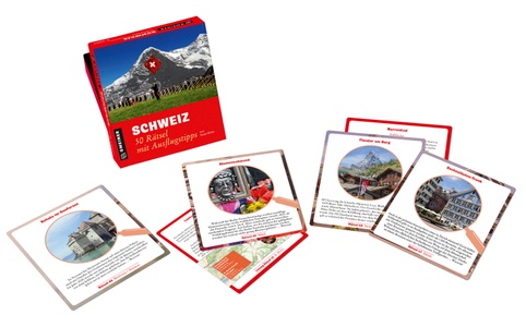Gmeiner-Verlag, Schweiz - 50 Rätsel mit Ausflugstipps, Schweiz - 50 Rätsel mit Ausflugstipps
