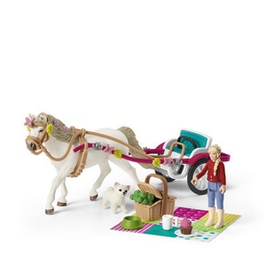 Schleich, Schleich® Spielwelt »Horse Club, Kutsche für Pferdeshow (42467)«, (Set), Schleich - 42467 Kutsche für Pferdeshow, Multicolor