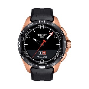 Tissot, Tissot T-Touch Uhren Herren, Tissot - Smartwatch Display, T-Touch Connect Solar, 47.5MM, Black