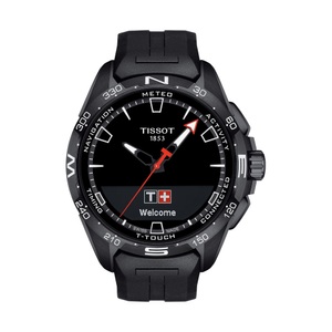 Tissot, Tissot T-Touch Uhren Herren, Tissot - Smartwatch Display, T-Touch Connect Solar, 47.5MM, Black