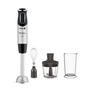Moulinex, Moulinex Dd6558Ch Quickchef 3in1 - Stabmixer (Edelstahl/Schwarz), MOULINEX Stabmixer DD6558CH QUICKCHEF