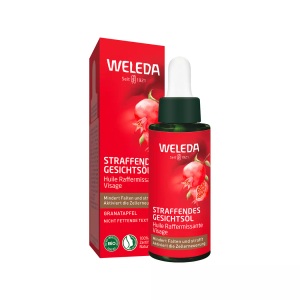 Weleda, Weleda Granatapfel Straffendes Gesichtsöl, Weleda Straffendes Gesichtsöl Granatapfel - mindert Linien und Falten und strafft und nährt intensiv