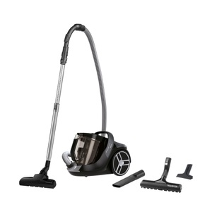 Rowenta, ROWENTA Silence Force Cyclonic Parkett - Staubsauger (Grau/Braun ), 