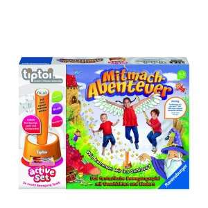 Ravensburger Verlag, Tiptoi® active Set Mitmach-Abenteuer, tiptoi - Active Set Mitmach-Abenteuer, Multicolor