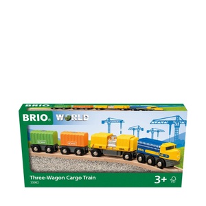 Ravensburger Verlag, Güterzug mit drei Waggons, World Güterzug mit drei Waggons, Spielfahrzeug