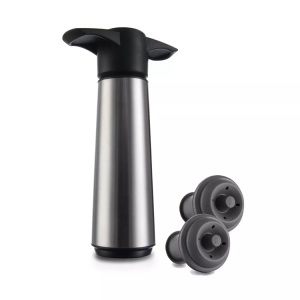 Vacuvin, Vacuvin Vakuumpumpe Wine Server Inox, Wine Saver Set - Esszimmer