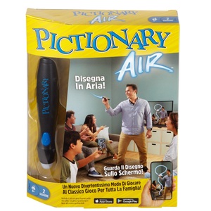 Mattel Games, Mattel Games Pictionary Air, Italienisch Multicolor, 