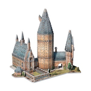 undefined, Harry Potter Hogwarts Große Halle 3D (Puzzle), Wrebbit 3D - Harry Potter Hogwarts Great Hall 850 pcs 3D-Puzzle
