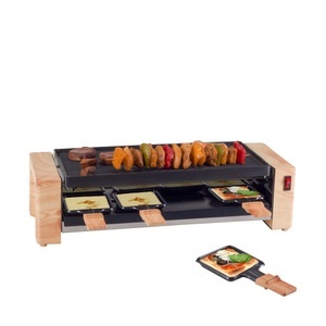 Nouvel, Nouvel Wood grill and pizza Raclettegerät für 8 Personen, Nouvel - Raclette-Tischgrill, Zweifarbig