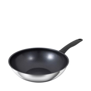 Kuhn Rikon, KUHN RIKON Wok, Kuhn Rikon - Wok, 24cm, Chrom