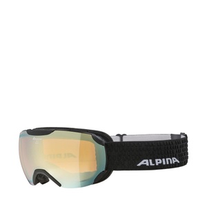 Alpina, Alpina Skibrille PHEOS S MM - Black Mat Mirror Gold, Alpina Pheos S Qlite Skibrille / Snowboardbrille kohle
