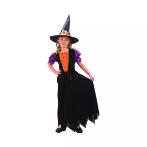 Fasnacht, Hexe, - Hexe, Kostüm für Kinder, 115-128, Violett
