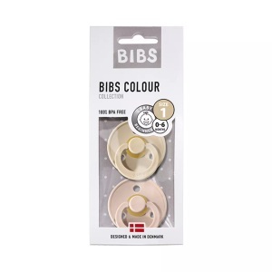 BIBS, BIBS Schnuller Unisex Multicolor 0-6M, BIBS Colour Nuggi, Vanilla / Blush