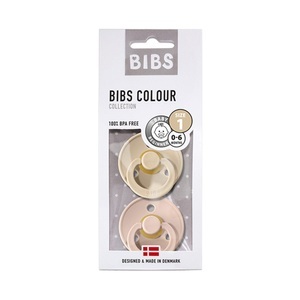 BIBS, BIBS Schnuller Unisex Multicolor 0-6M, BIBS Colour Nuggi, Vanilla / Blush
