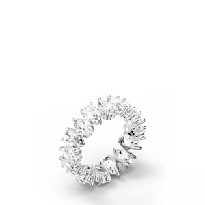 Swarovski, Swarovski Vittore Ring Damen, Swarovski - Ring, Matrix, 50, Silber