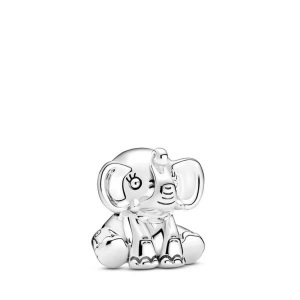 Pandora, Pandora Charm Damen Silber ONE SIZE, Pandora Charm Ellie the Elephant Charm Damen
