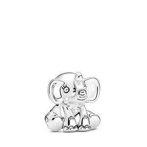 Pandora, Pandora Charm Damen Silber ONE SIZE, Pandora Charm Ellie the Elephant Charm Damen