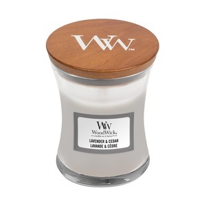 WoodWick, Woodwick - Lavender & Cedar - 85 g, Lavender & Cedar kerze 85.0 g