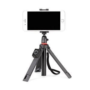 Joby, Joby TelePod Mobile Selfie Stick, Joby - (61cm) TelePod Mobile Tripod Mini Stativ Halterung + Bluetooth Fernauslöser (56-91mm) (JB01550) - Schwarz