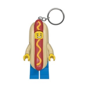 LEGO, LEGO Classic Hot Dog Schlüsselanhänger mit Taschenlampe Multicolor