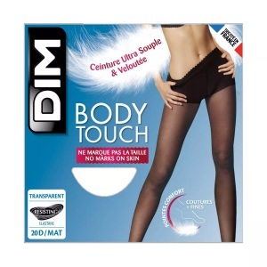 DIM, Strumpfhose ''Body Touch'', Voile, 20 den, Dim 1789 BODY TOUCH COLLANT VOILE TRANSPARENT-4 4