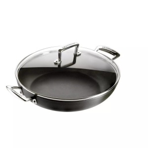 Le Creuset, Servierpfanne Servierpfanne, Le Creuset - Kasserolle, 28cm, Black