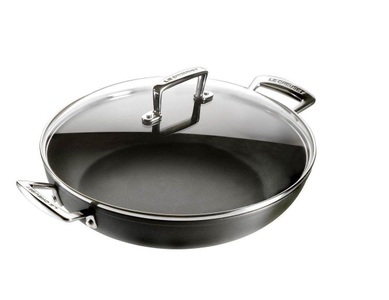 Le Creuset, Servierpfanne Servierpfanne, Le Creuset - Kasserolle, 28cm, Black