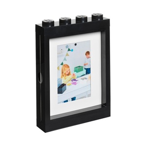 ROOM COPENHAGEN, Room Copenhagen LEGO-Bilderrahmen Schwarz, LEGO Bilderrahmen Black