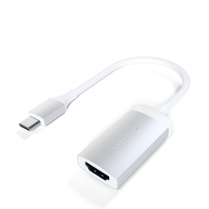 Satechi, Satechi Usb-C zu Hdmi 4K Adapter, Satechi St-Tc4Khas - Adapter Usb-C zu Hdmi 4K (Silber/Weiss)