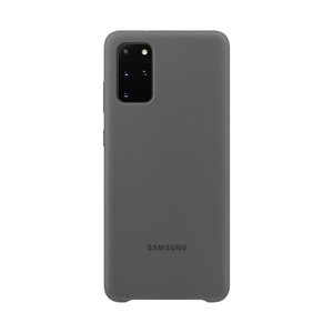 Samsung, Samsung Silicone - Schutzhülle (Passend für Modell: Samsung Galaxy S20+), Samsung - Galaxy S20+ Plus / S20+ Plus 5G Silikon Cover Hülle (EF-PG985TJEGEU) - Grau