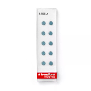 Trendform, Trendform Magnete Set Magnete Set, Magnete Steely 10Er SET Blau