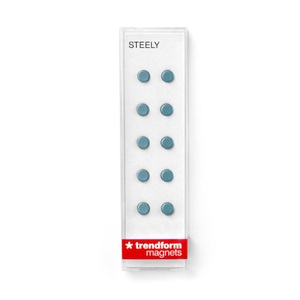 Trendform, Trendform Magnete Set Magnete Set, Magnete Steely 10Er SET Blau