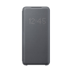 Samsung, Samsung Led View - Booklet (Passend für Modell: Samsung Galaxy S20), Samsung - Smart LED View Cover (Galaxy S20), Bookcase für Smartphone, Grau