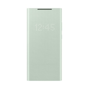 Samsung, Samsung - Galaxy Note 20 / 20 5G Smart LED View Cover Tasche (EF-NN980PMEGEU) - Mystic Green, Samsung - Smart LED View (Galaxy Note 20), Bookcase für Smartphone, Grün