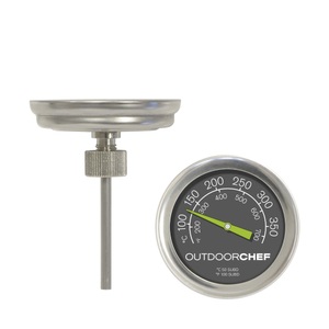 OUTDOORCHEF, Outdoorchef Thermometer - Grill Ersatzteil (Silber), OUTDOORCHEF Grillthermometer