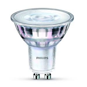 Philips Lighting, Philips Lighting LED EEK A++ (A++ - E) GU10 Reflektor 3.8 W = 50 W Warmweiß (Ø x L) 5 cm x 5.4 cm dimmbar 1 St., Philips - LED Lampe, 3.8W, Weiss