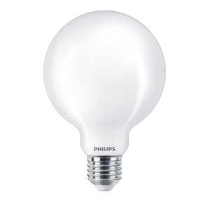 Philips Lighting, Philips Lighting LED EEK A++ (A++ - E) E27 Globeform 7 W = 60 W Warmweiß (Ø x L) 9.5 cm x 14 cm 1 St., Philips - LED Lampe, 7W, Weiss