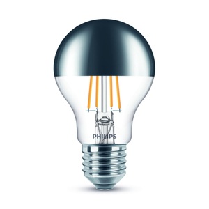 Philips Lighting, Philips Lighting LED EEK A+ (A++ - E) E27 Glühlampenform 7.2 W = 50 W Warmweiß (Ø x L) 6 cm x 10.6 cm dimmbar 1 St., Philips Classic LEDbulb E27 Birne Spiegel 7.2W 650lm - 827 Extra Warmweiß | Dimmbar - Ersatz für 60W