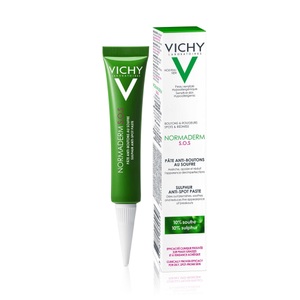 Vichy, Vichy - Pickelstop-Paste Normaderm - 20 ml, Vichy Normaderm S.O.S. Anti-Pickel Sulfur Paste 20ml