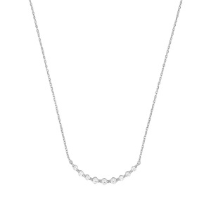 AMOR, Amor Schmuckset Damen Silber 42+3CM, Amor - Schmuckset, 42+3CM, Silber