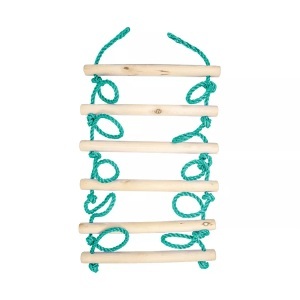 slackers, slackers ® Ninja Strickleiter - blau, Slackers - Ninja Strickleiter, Ladder Strickleiter, One Size
