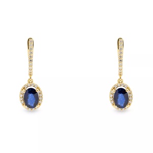 ZEN DIAMOND, ZEN DIAMOND Ohrringe Damen Gelbgold ONE SIZE, Zen Diamond - Ohrringe, One Size, Gelbgold