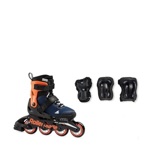 Rollerblade, Inlineskates Unisex Multicolor 33, Rollerblade - Micro Combo Set, Inlineskates, Multicolor, 33